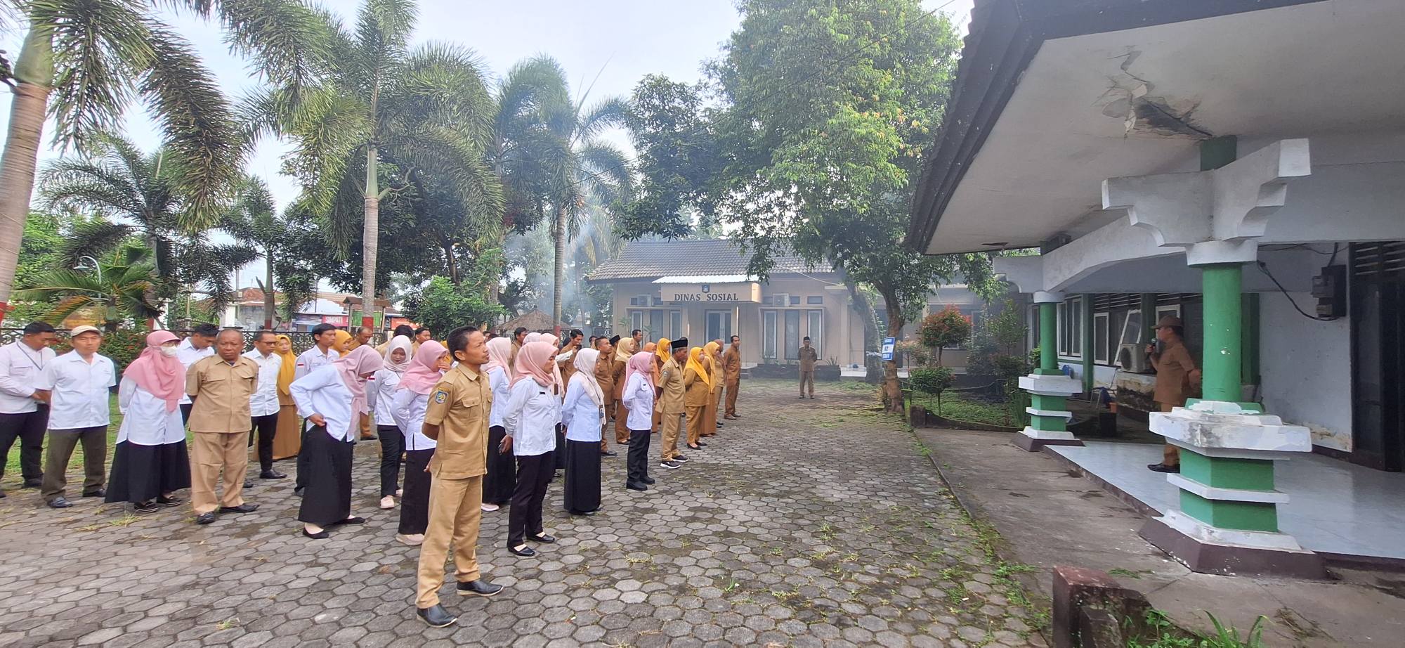 Apel Koordinasi Dinas Sosial