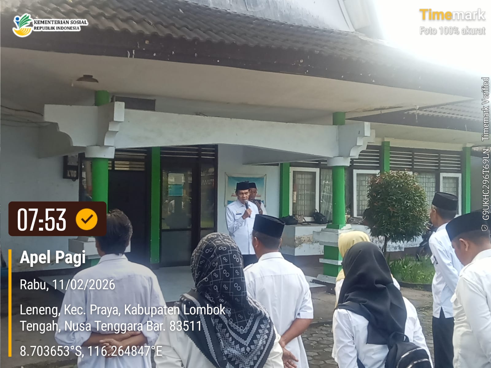 Apel Koordinasi Dinas Sosial